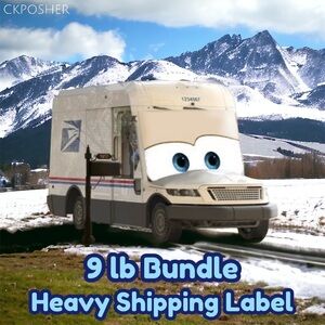 9 lb Heavy Shipping Label Upgrade for Heavy Orders